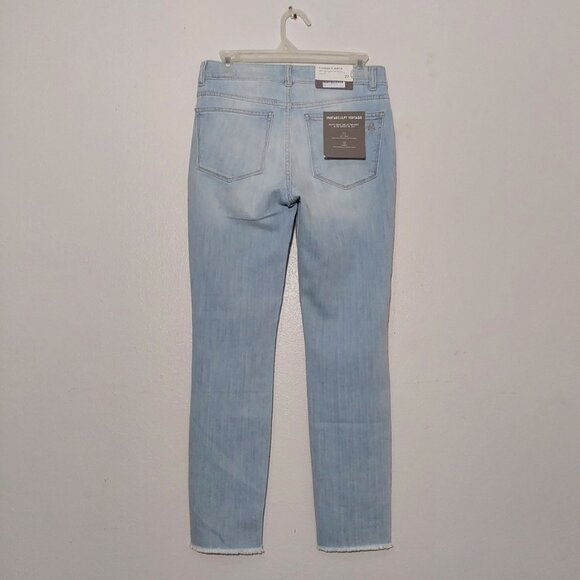 NWT! DL1961 Florence Mid-Rise Instasculpt Skinny Ankle Jean Light Wash - 27 (4) - Picture 4 of 12